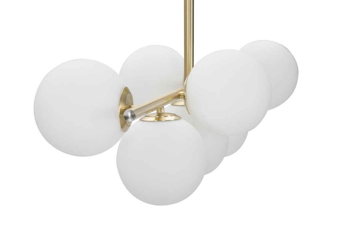 Lampadario Glamy 7 luci elegante 81x30x74 cm