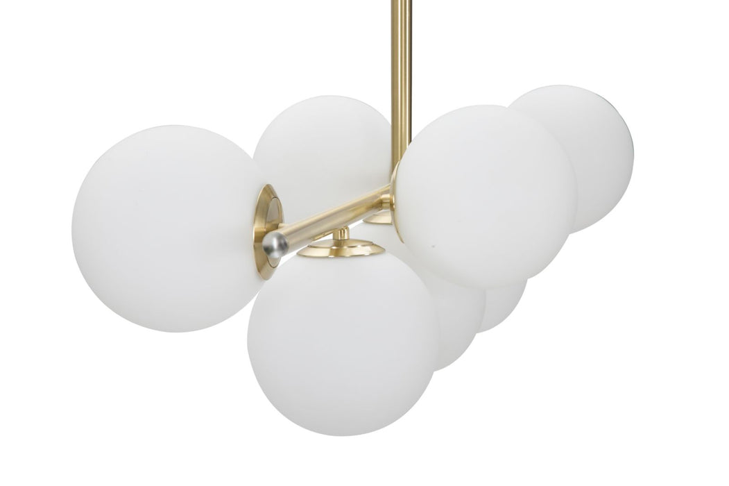 Lampadario Glamy 7 luci elegante 81x30x74 cm