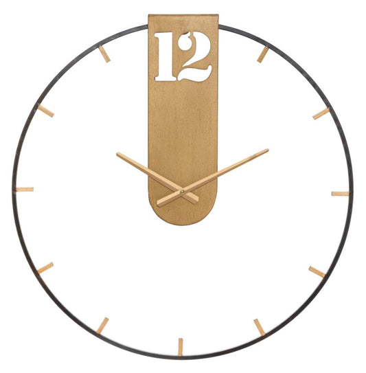 Orologio da muro elegante Goldy cm ø 60x4,5