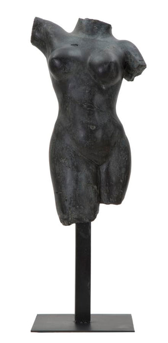 Scultura Elegante Donna in Resina 19x17x50 cm