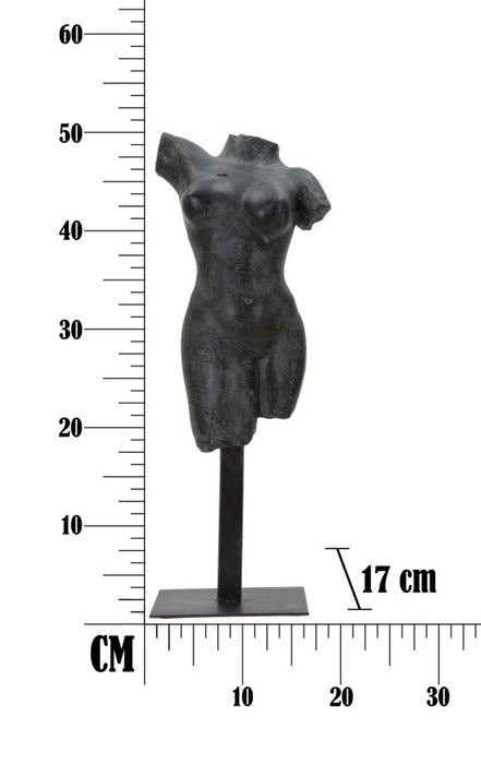 Scultura Elegante Donna in Resina 19x17x50 cm