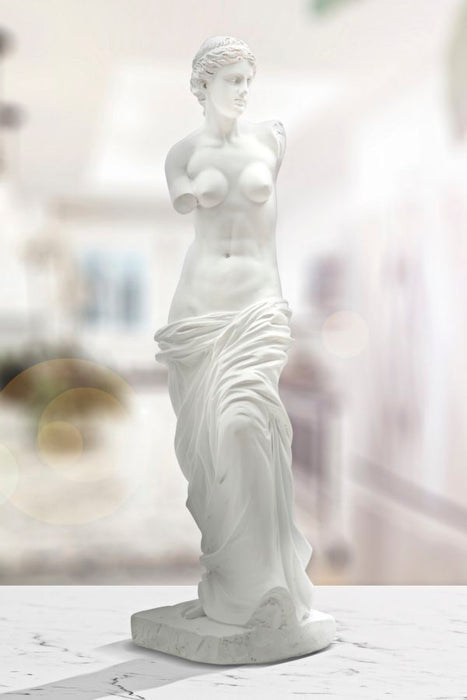 Scultura in Resina Donna Elegante 49 cm