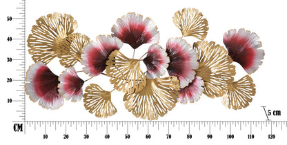 Pannello Decorativo Floreale in Metallo -B- cm 117,5x5x54
