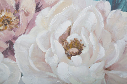 Quadro Floreale Soft su Tela 100x3,7x80 cm
