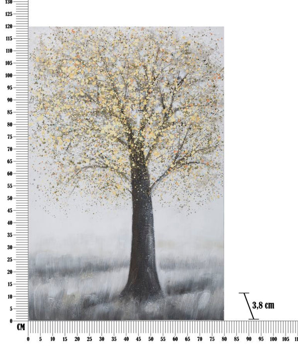 Dipinto su Tela "Albero Semplice" - 80x3,8x120 cm