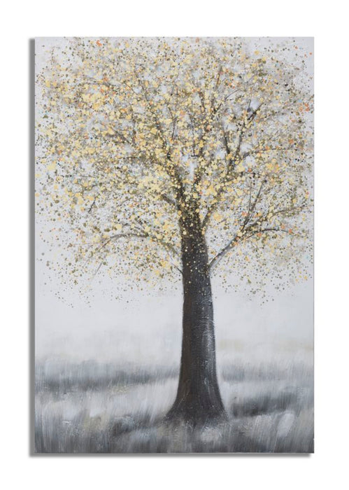 Dipinto su Tela "Albero Semplice" - 80x3,8x120 cm