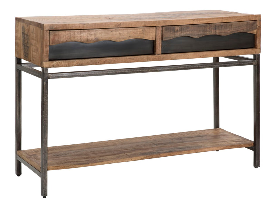 Console Yellowstone in Legno di Acacia Nilotica - Dimensioni 118x40x80 cm