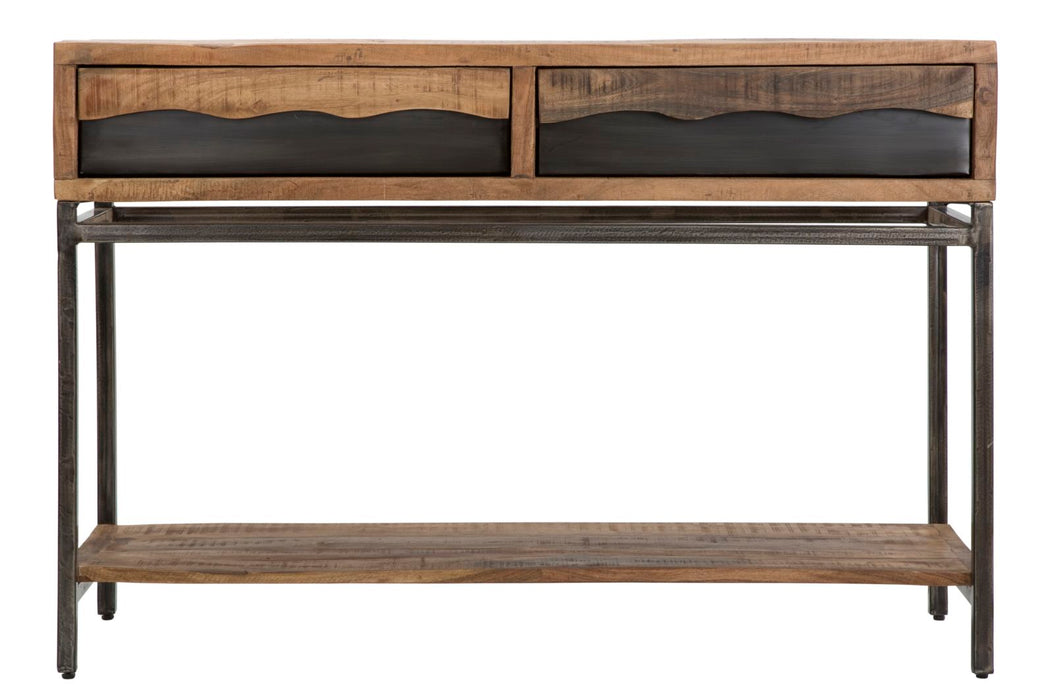 Console Yellowstone in Legno di Acacia Nilotica - Dimensioni 118x40x80 cm