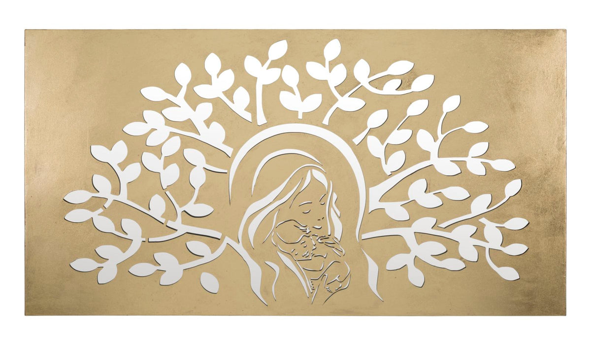 Pannello Decorativo Maternity Oro 120x2x64 cm