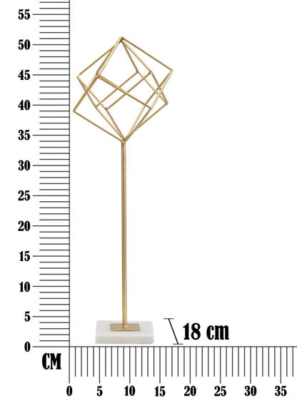 Scultura Cubica Elegante 16x18x52,5 cm