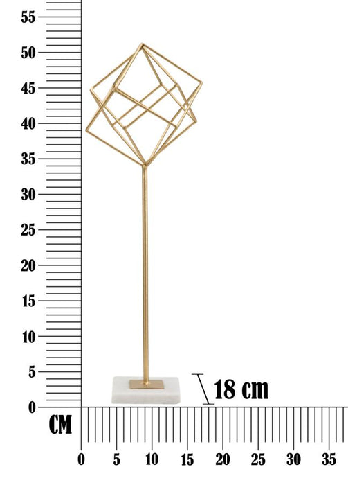 Scultura Cubica Elegante 16x18x52,5 cm