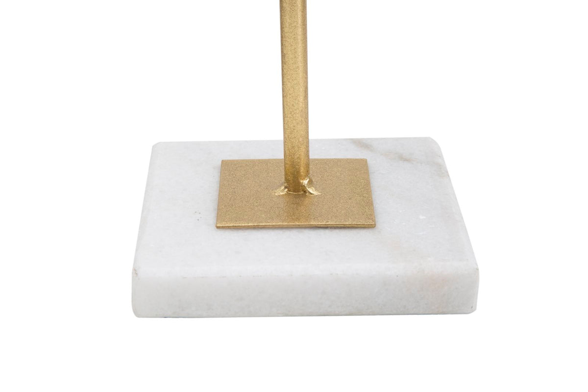 Scultura Geometrica Elegante cm 16x18x41,5