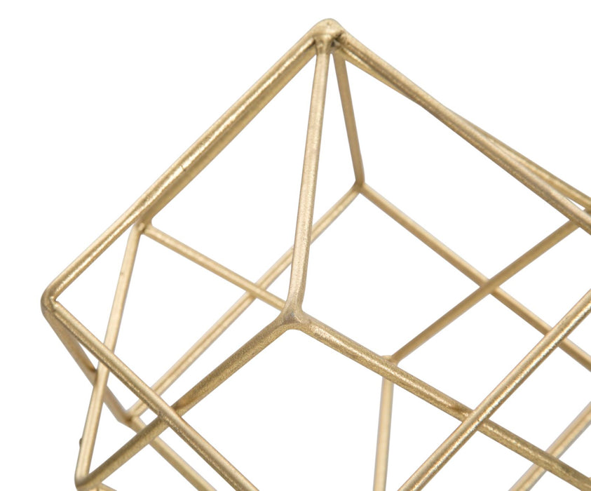 Scultura Geometrica Elegante cm 16x18x41,5