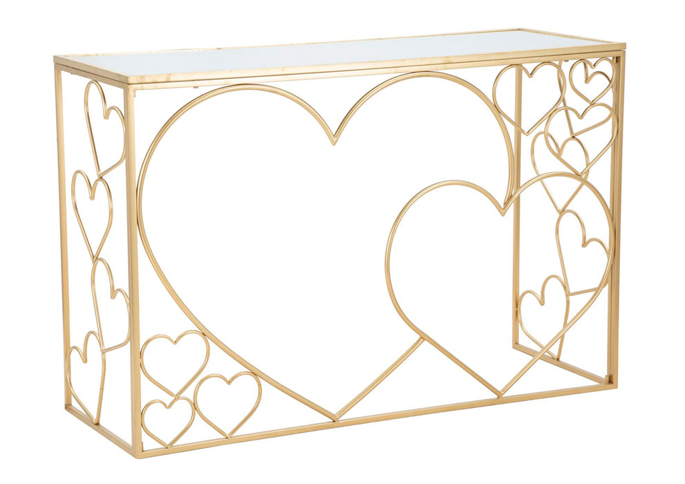 Console Cuore Elegante 120x43x80 cm