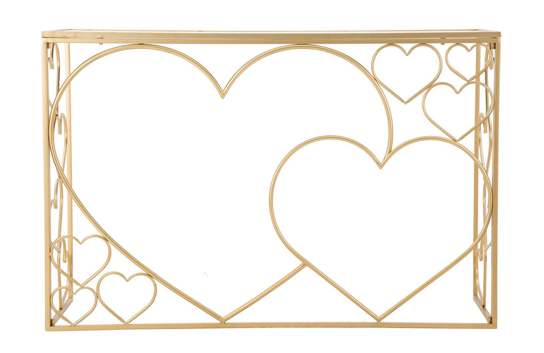 Console Cuore Elegante 120x43x80 cm