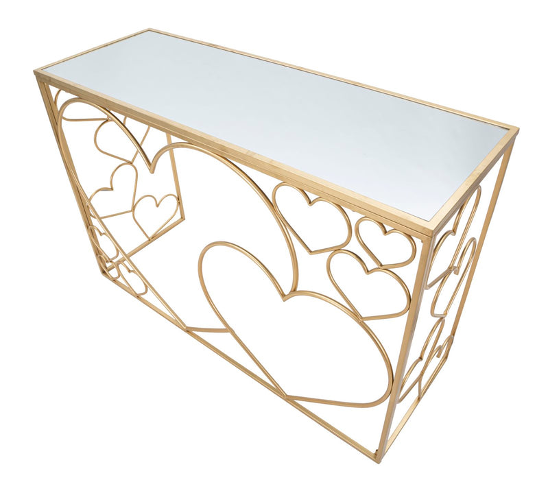 Console Cuore Elegante 120x43x80 cm