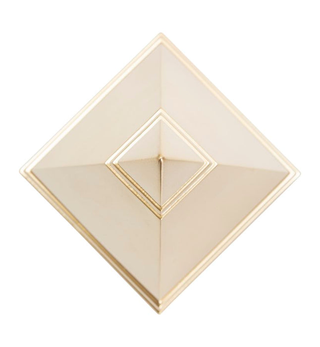 Piramide dorata elegante cm 11,5x11,5x15,5