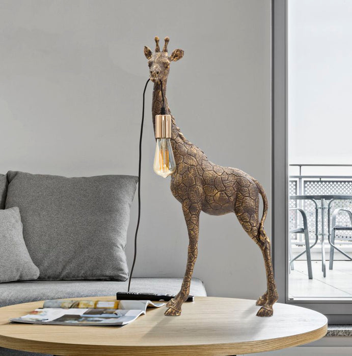 Lampada Giraffa da Tavolo Alta 80 cm