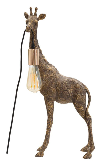 Lampada da Tavolo Giraffa Decorativa cm 28x16x60