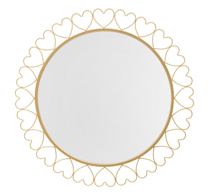 Specchio Cuori Ø 80 cm - Eleganza e Luce per Ogni Ambiente