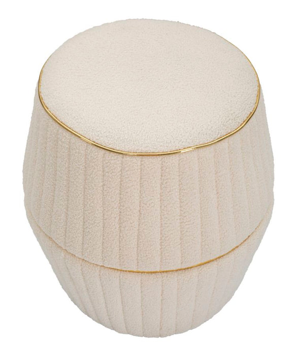 Pouf Island Plus Ø 50x52 cm - Eleganza e Comfort per Ogni Ambiente