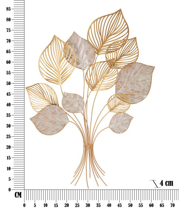 Pannello Decorativo in Ferro Felix 63x4x85 cm