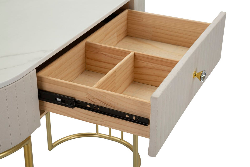 Console Montpellier Crema Elegante 100x40x75