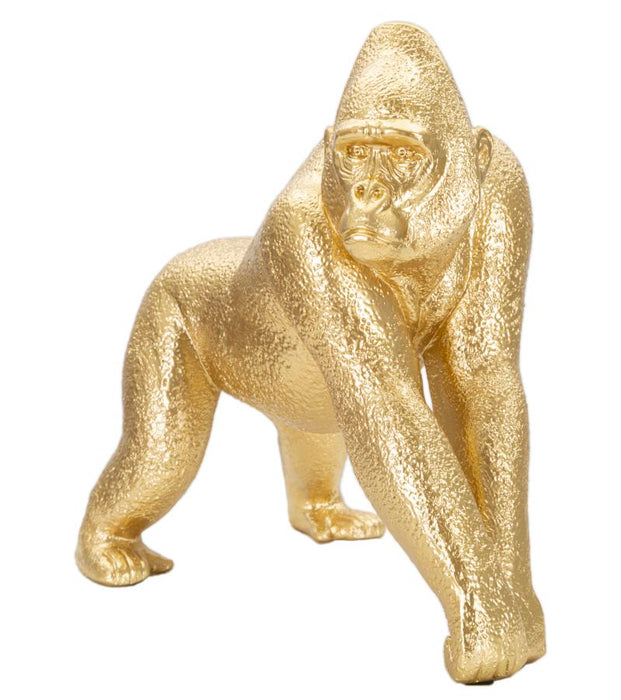 Statuetta di Gorilla Decorativa Elegante 24,3x13,9x22,8 cm