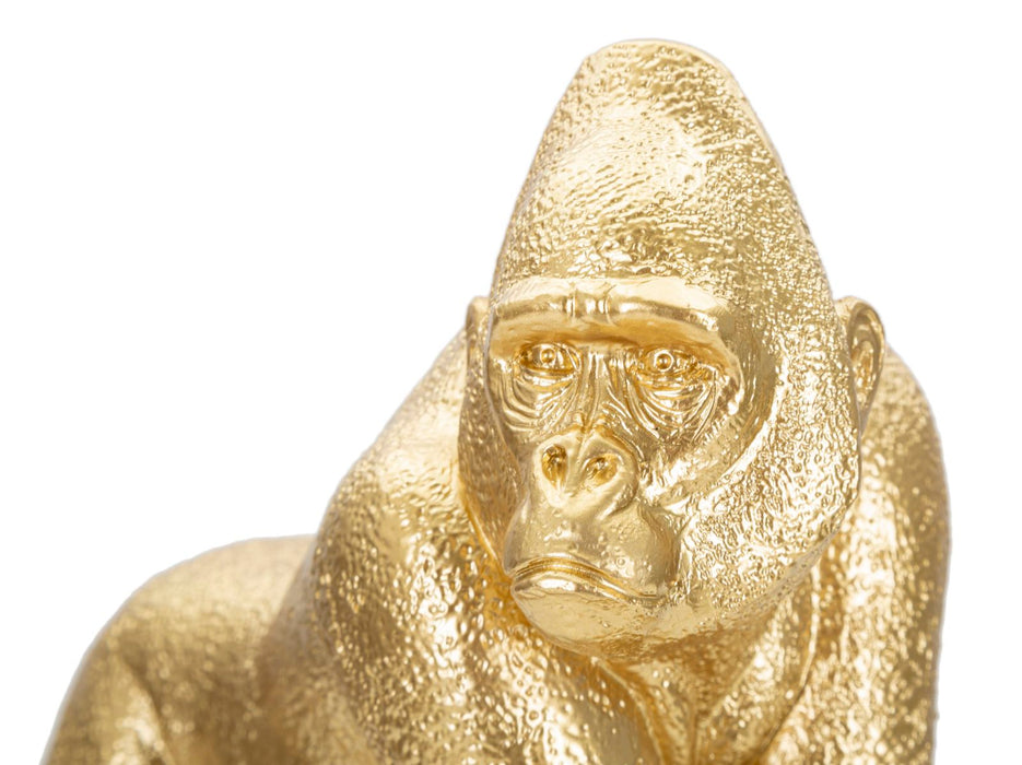 Statuetta di Gorilla Decorativa Elegante 24,3x13,9x22,8 cm