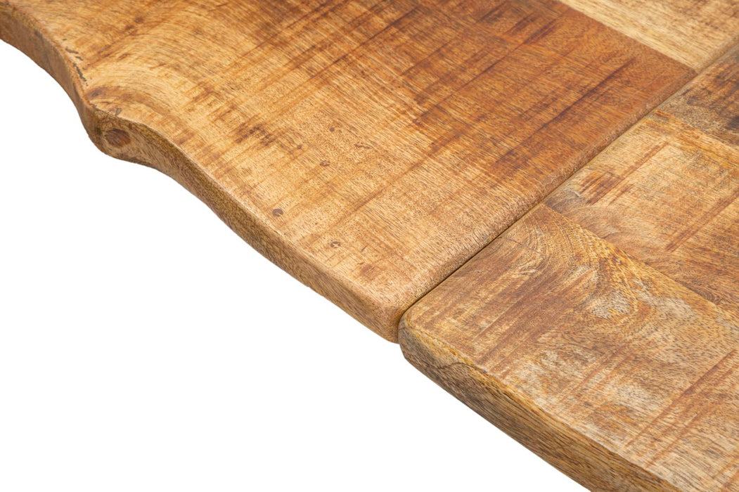 Tavolo da Pranzo Estensibile Edge in Legno di Mango 180x90x77 cm