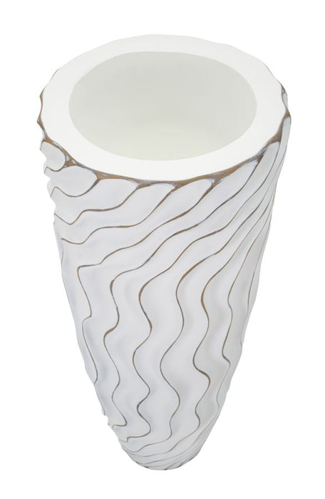 Vaso elegante in resina alto Ø 35x90 cm