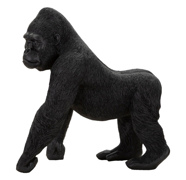 Statua di Gorilla Nera 35x21,5x37,5 cm