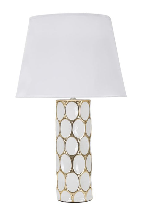 Lampada da Tavolo Elegante Glam Carv ø 34,5x56 cm