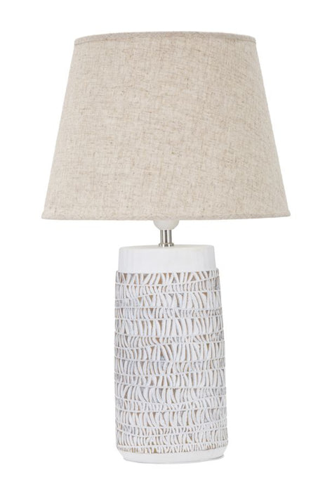 Lampada da Tavolo Nairobi in Resina Ø 35 cm - Elegante e Moderna