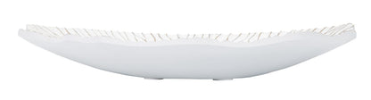 Piatto portaoggetti in resina con design irregolare cm 37x34x6