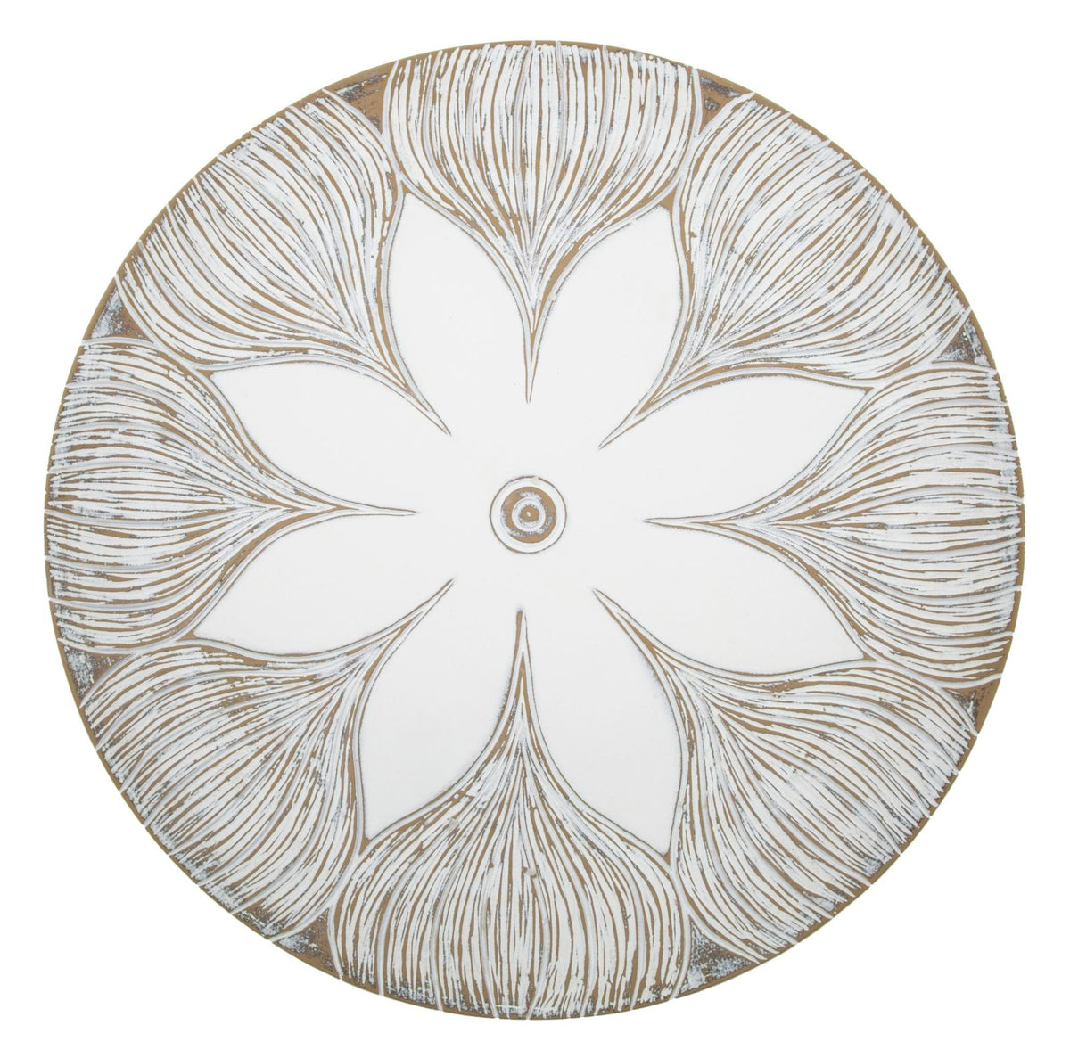 Piatto Decorativo in Resina Atene Ø 35,5 cm