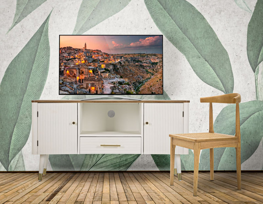 Mobile Porta TV Matera 117x40x60 cm con Design Elegante e Funzionale