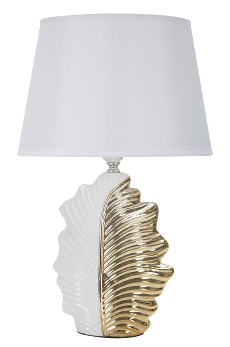 Lampada da tavolo elegante a foglia cm 30x47,5