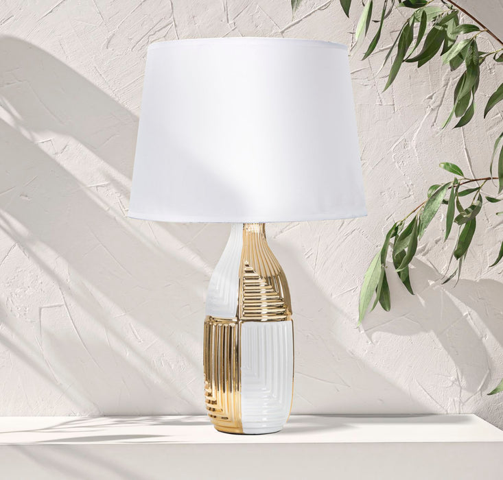 Lampada da tavolo elegante Glam Line cm ø 33x54