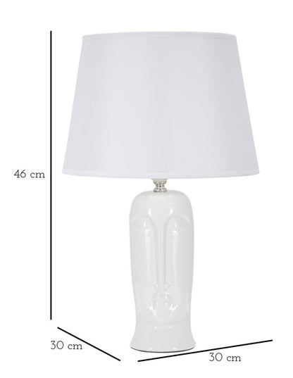Lampada da Tavolo in Ceramica Elegante 30x46 cm