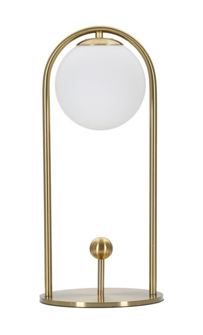 Lampada da Tavolo Elegante Glamy Arc - cm ø 21x47