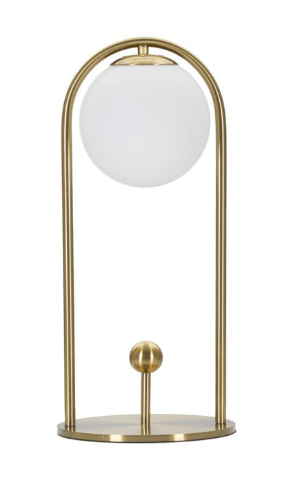 Lampada da Tavolo Elegante Glamy Arc - cm ø 21x47