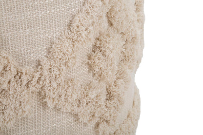 Pouf Elegante in Damasco Ø 40x40