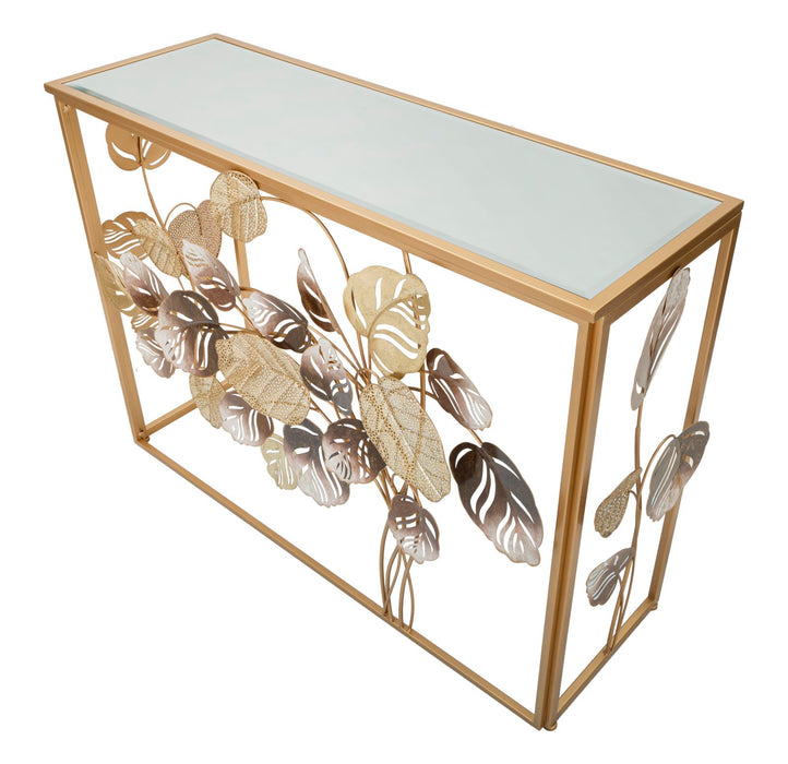 Console Elegante Leavy 108x36,8x80 cm