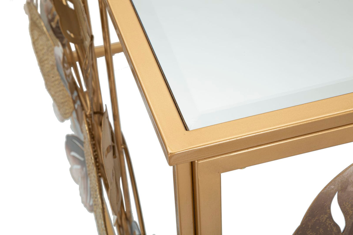 Console Elegante Leavy 108x36,8x80 cm
