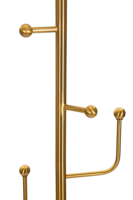 Lampada da terra elegante con ganci appendiabiti cm ø 41x173