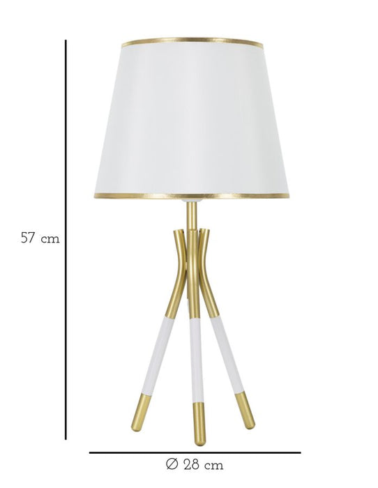 Lampada da Tavolo Triply Elegante Ø 28 cm x 57 cm