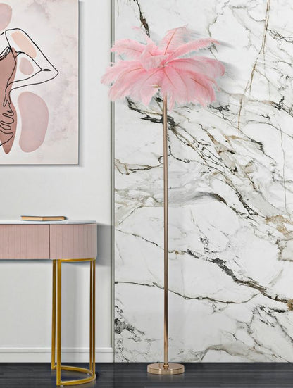 Lampada da Terra Eleganza Rosa Ø 55x160 cm