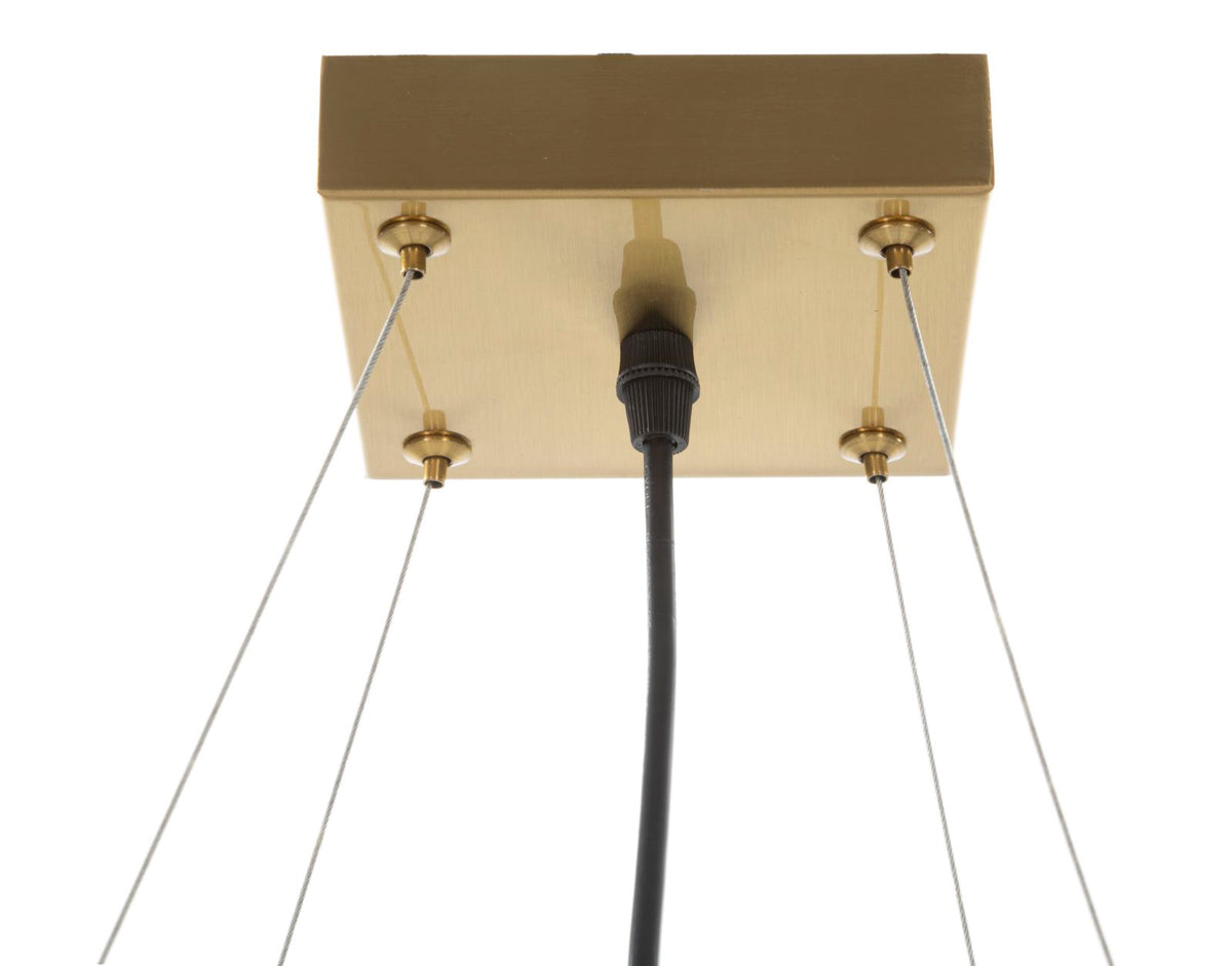 Lampadario Giapponese Quadrato 45x45x20 cm