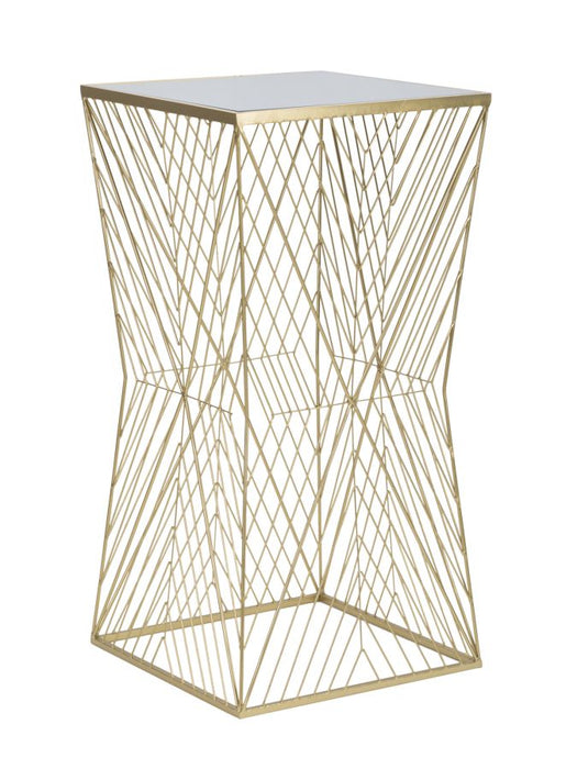 Tavolo Portatelefono Lines - Design Moderno 50x50x100 cm